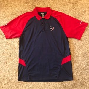 Houston Texans Reebok Men’s Polo XL